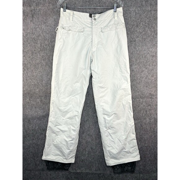 Burton Women’s Size Medium Ivory/Tan Water Resistant Ski Snowboarding Pants - Picture 1 of 12